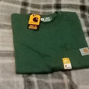 Carhartt shirt, Medium, green